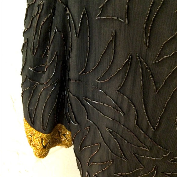 VINTAGE LAWRENCE KAZAR DRESS☠️ - Picture 4 of 4